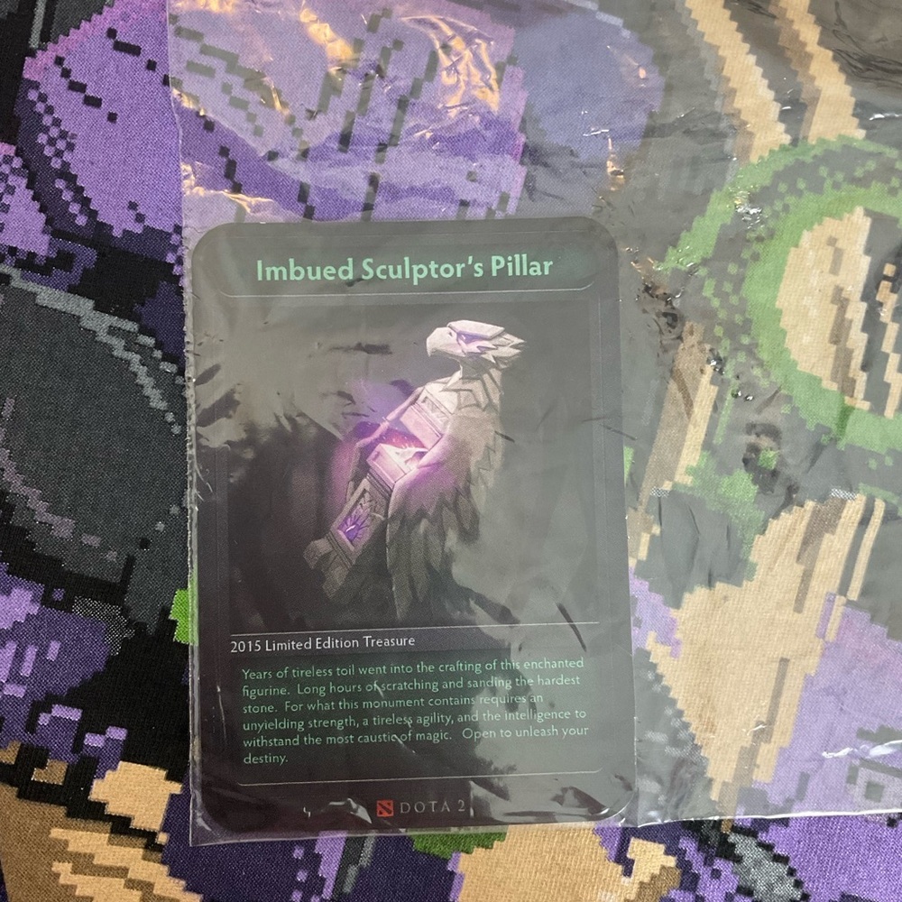 WeLoveFine DOTA 2 Facelift Void Pixel Shirt Sm Imbued Sculptors Pillar Gift Key - Picture 6 of 6